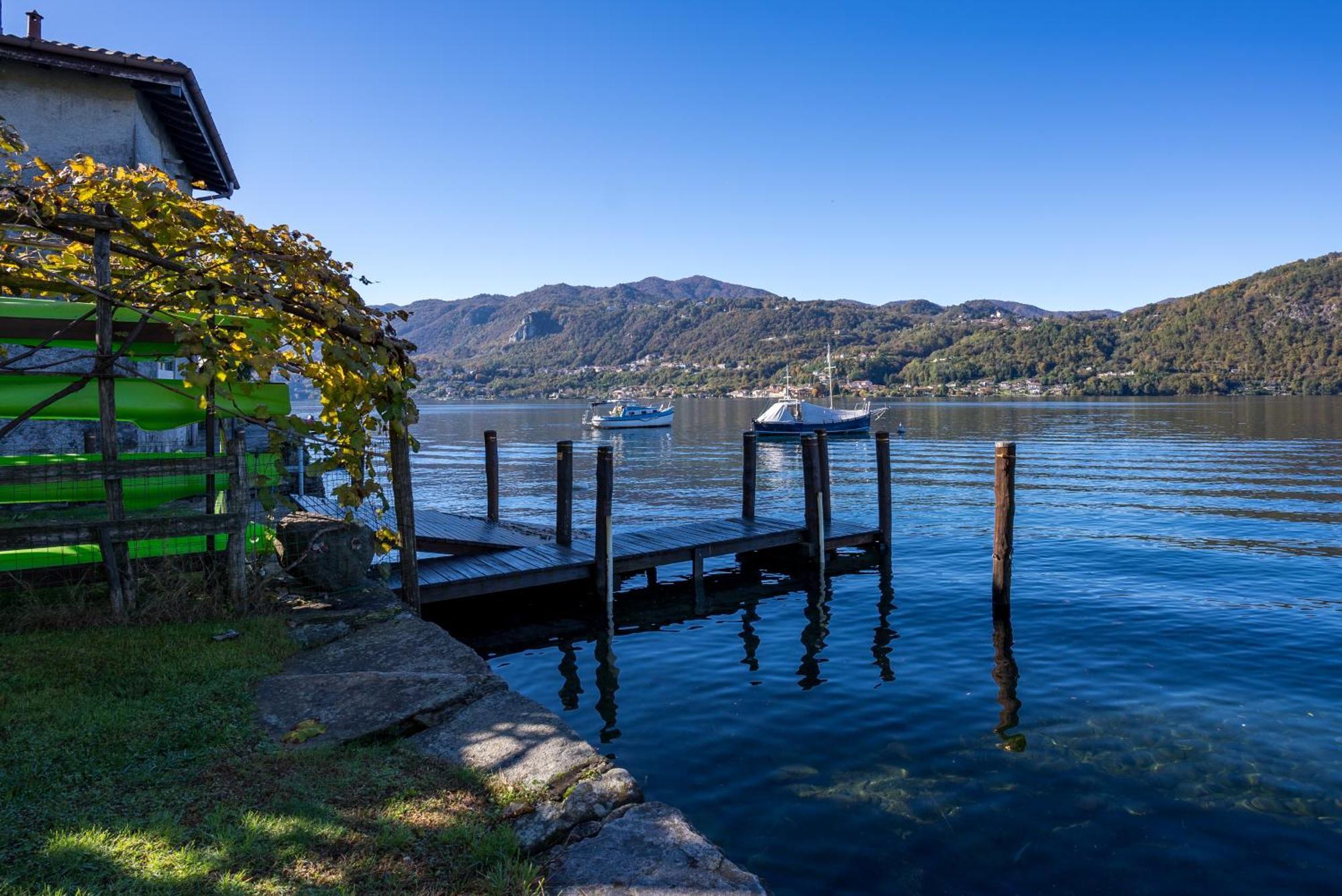 Casa Elsa - Lago D'Orta Orta San Giulio Exteriör bild